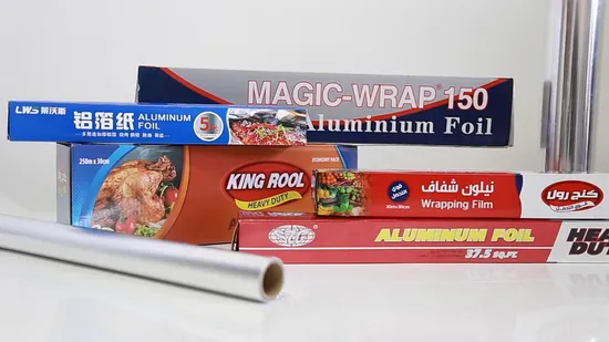 200 Sq. FT. Heavy Duty Falcon Aluminium Foil Roll Kitchen Use 30cm*60.93m Food Wrapping Paper 