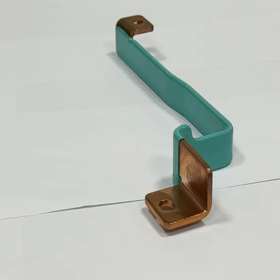 Aluminum Solid Busbar with Shrink Plastic Shell for Battery Link 