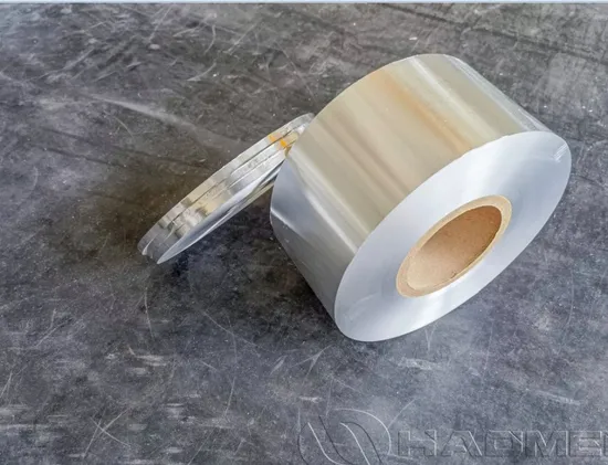 Laminated aluminium foil with LDPE 