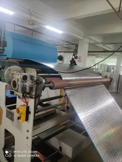 Flexible Waterproof Aluminum XPE Foam Foil Insulation Thermal Break Insulation 
