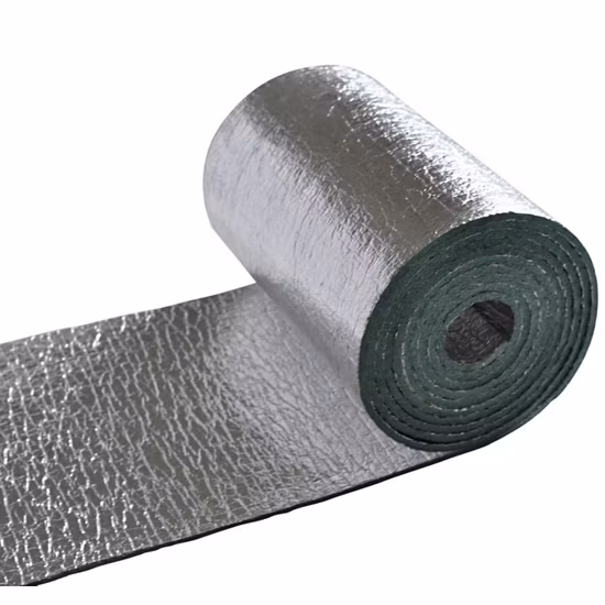 Flexible Waterproof Aluminum XPE Foam Foil Insulation Thermal Break Insulation