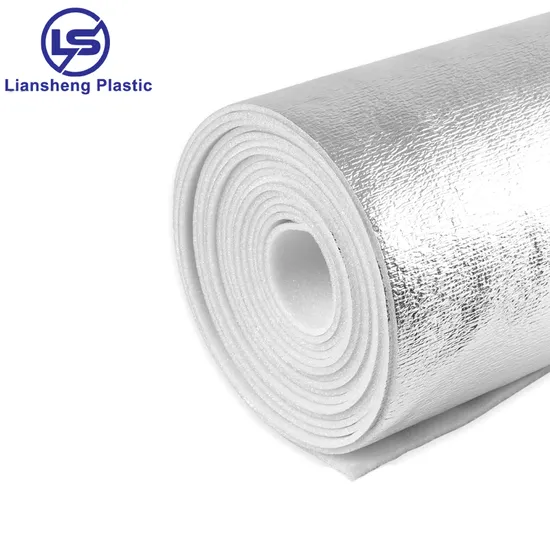 Custom EPE Foam Insulation Light Waterproof Aluminum Thermal Reflective Foil Insulation 