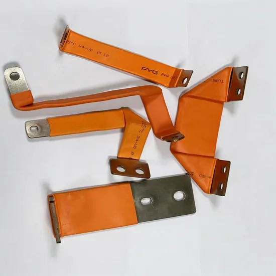 Custom Solid Aluminum Copper Foil Flexible Busbar with Shrink Plastic Shell for Battery Link 