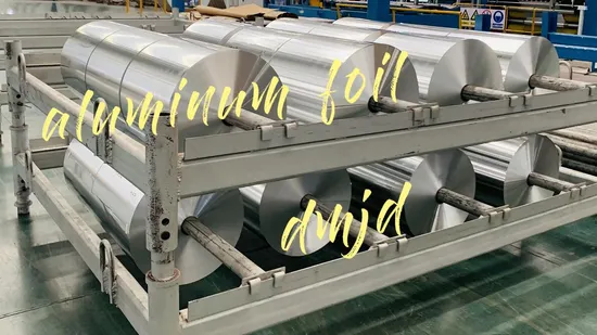 Food Packaging Industrial Recyclable Biodegradable 8011 Aluminum Foil Price 1 Kg in Meters Freshwrapp Alu Aluminum Foil Jumbo Roll 200 Sq FT Cost