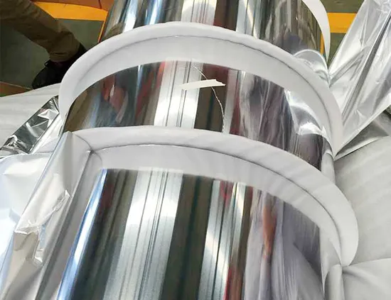 aluminium strip foil for cable wrapping 8011 